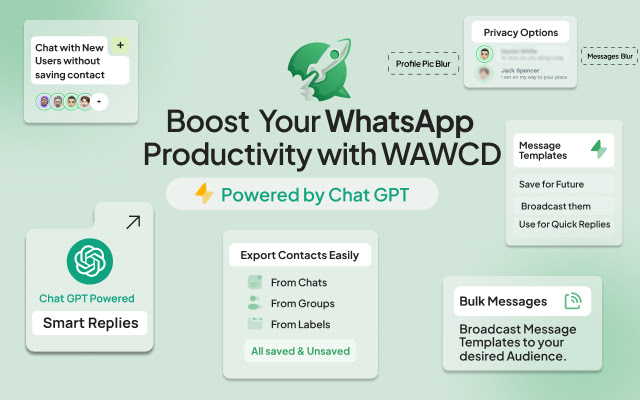 Chatgpt for Whatsapp Extensions